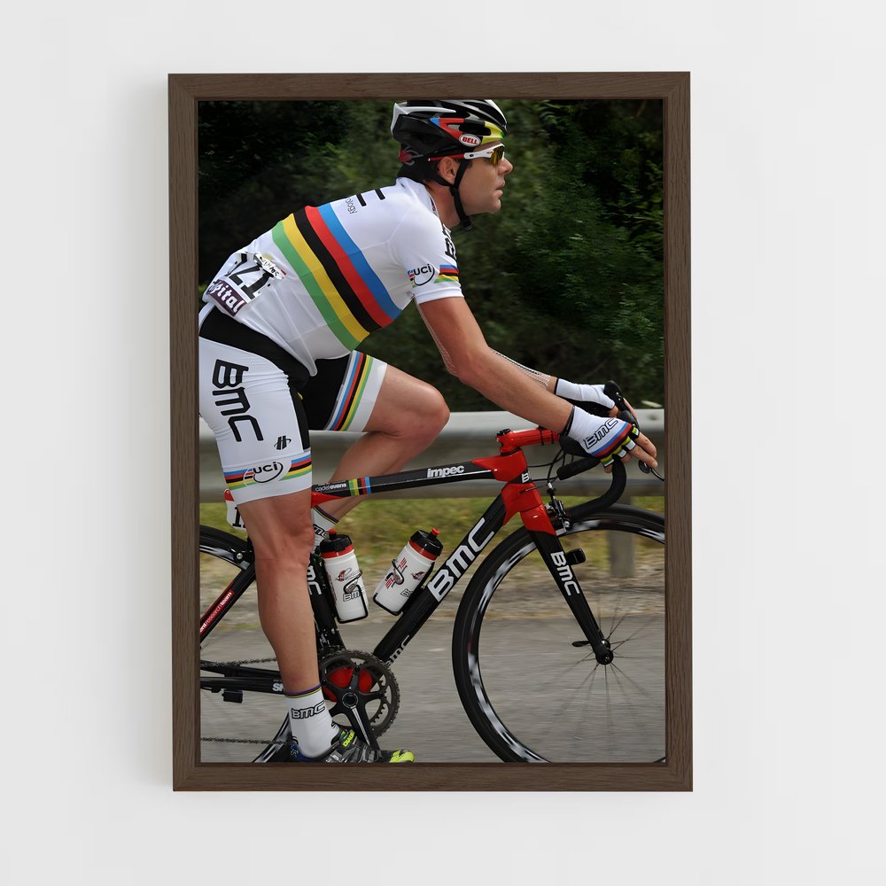 Poster Cadel evans – affiche Cyclisme (vue 5)